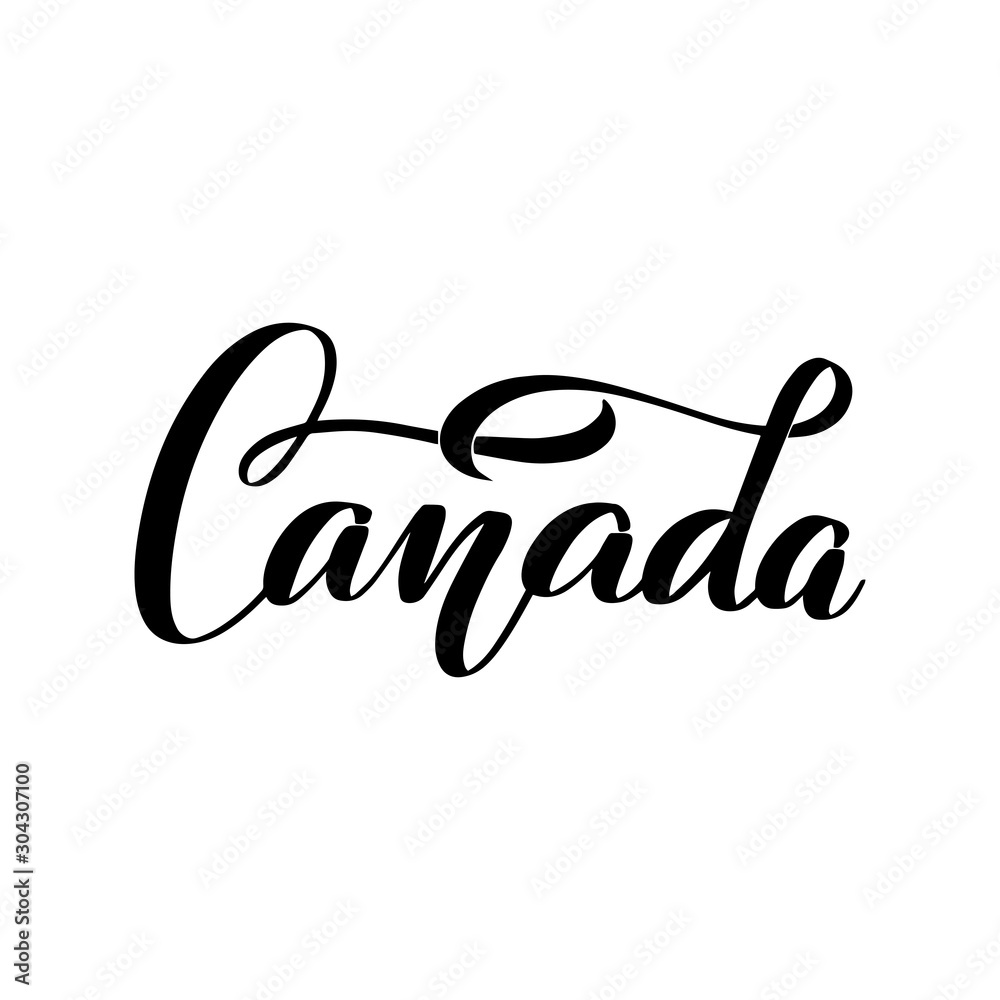 Obraz premium Vector calligraphy illustration isolated on white background.