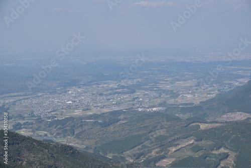 鰐塚山からの眺め