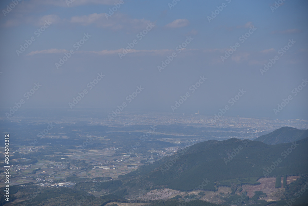 鰐塚山からの眺め