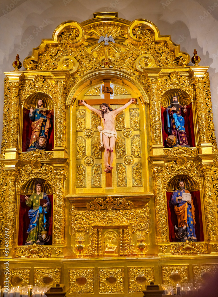 Basilica Altar San Fernando Cathedral San Antonio Texas