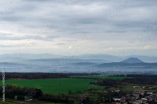słowacja panorama na Preszów 