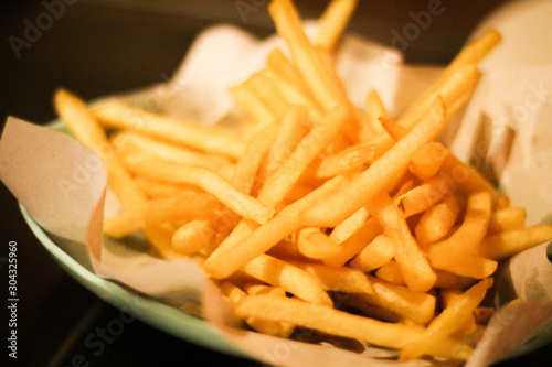 Potatoes or French fries, snacks or appetizers