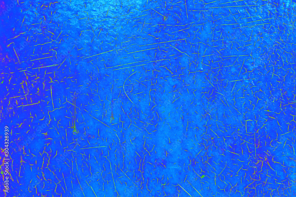Fototapeta premium Blue dark vintage cracked damage texture
