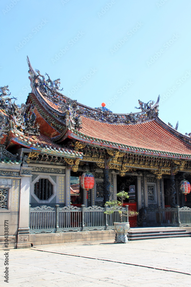 Obraz premium 龍山寺（台北）