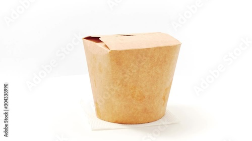 packaging for food on a white background.