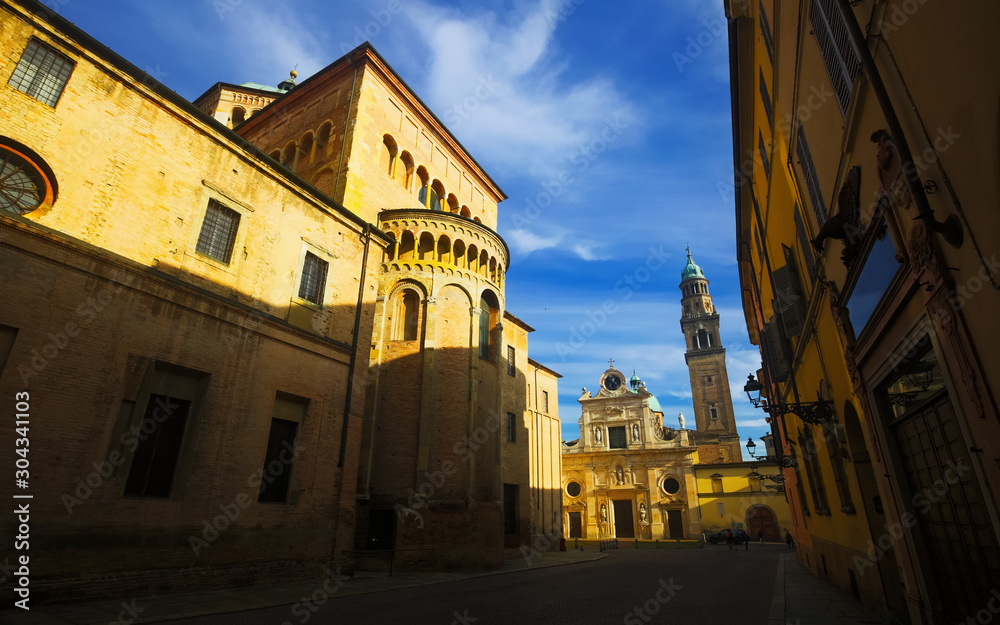 Parma Cathedral and San Giovanni Evangelista church, Italy