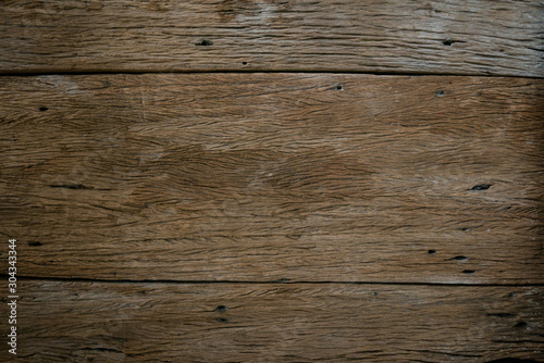 flat lay.Dark old wooden table texture background.copy space for your text or image.top view
