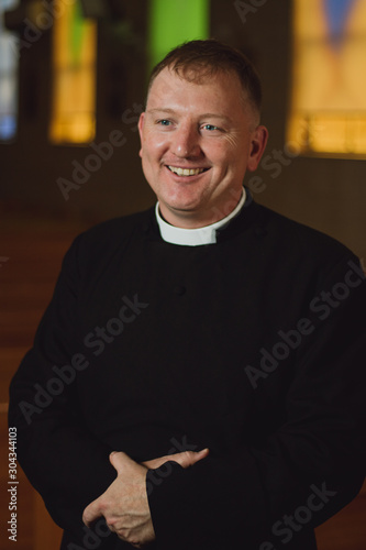 Catholic Priest In Church - Instituted Acolyte