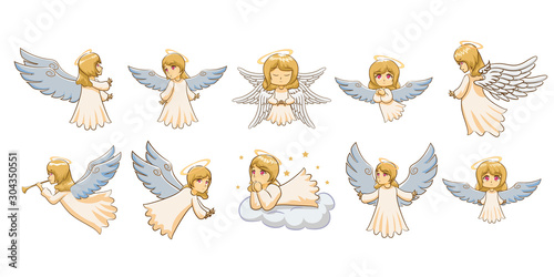 angel vector graphic clipart design