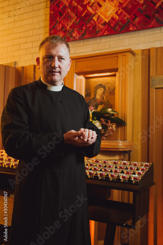 Catholic Priest In Church - Instituted Acolyte