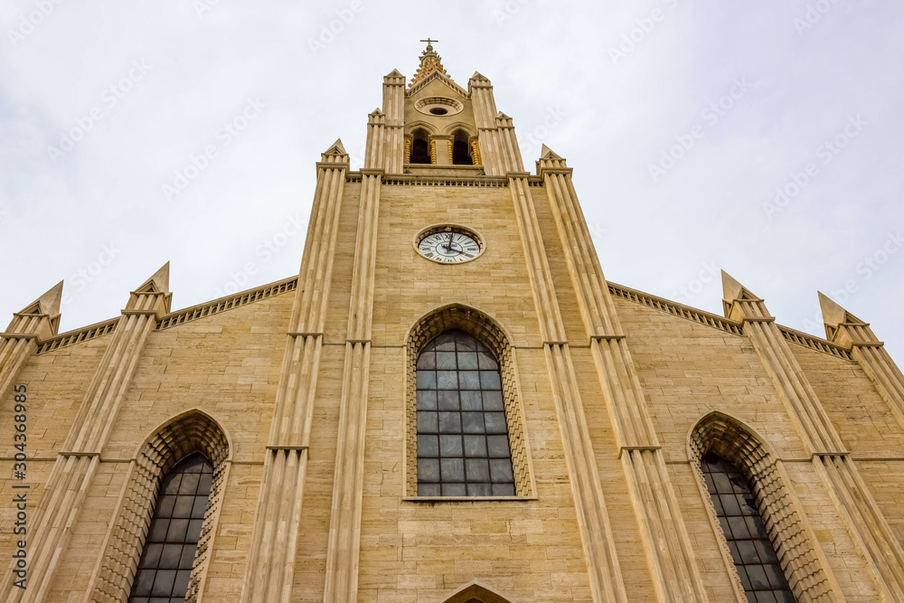 View at San Teodoro church in Genoa, Italy