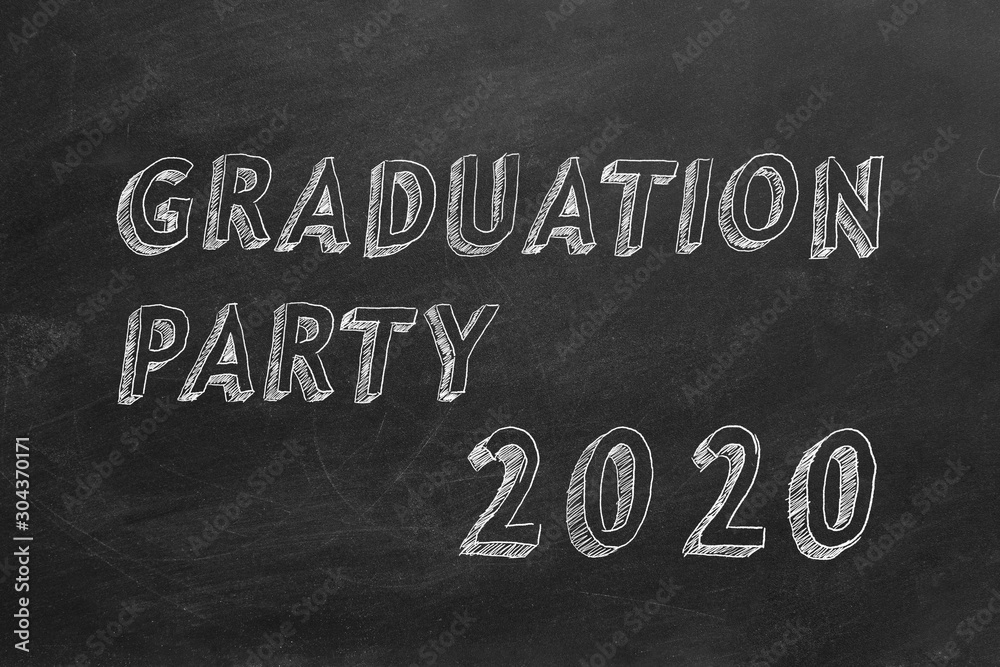 Obraz premium Graduation party 2020