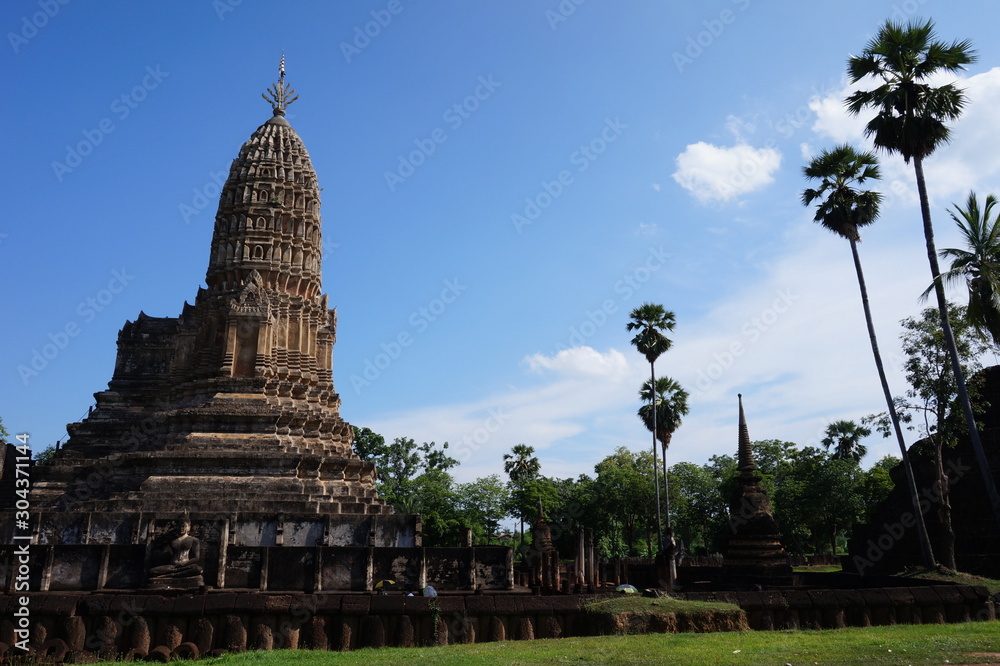 Wat Phra Si Rattana Mahathat - Chaliang at Si Satchanalai Historical Park  ,Sukhothai Province,Si Satchanalai inThailand.