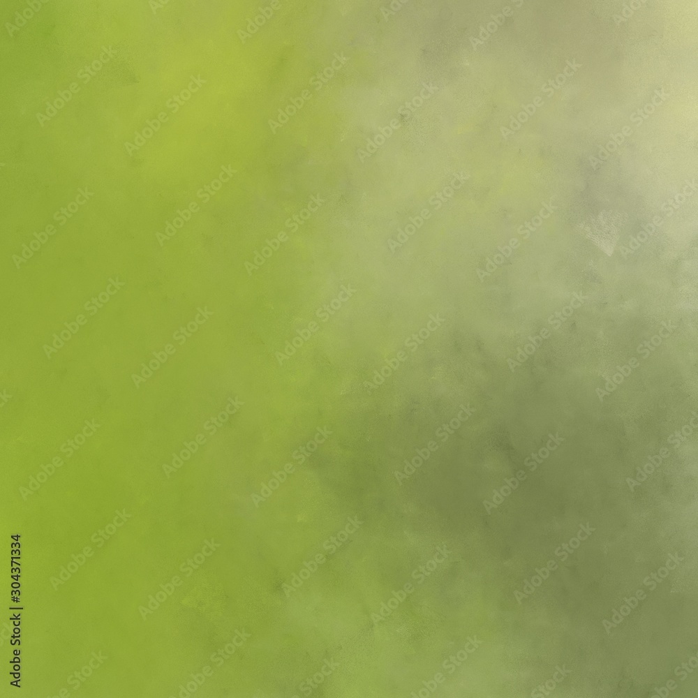 square graphic cloudy background with yellow green, tan and dark olive green colors. can be used as texture pattern or wallpaper