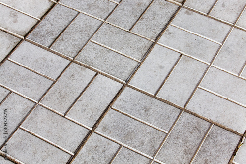 gray concrete tile