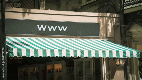 Street Sign to WWW