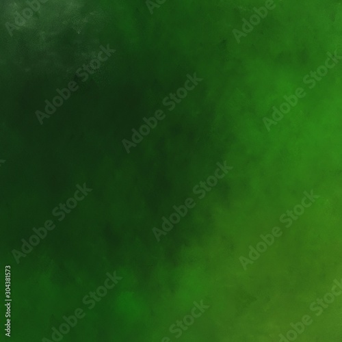 quadratic graphic painted clouds with very dark green, forest green and dark olive green colors. can be used as texture or background