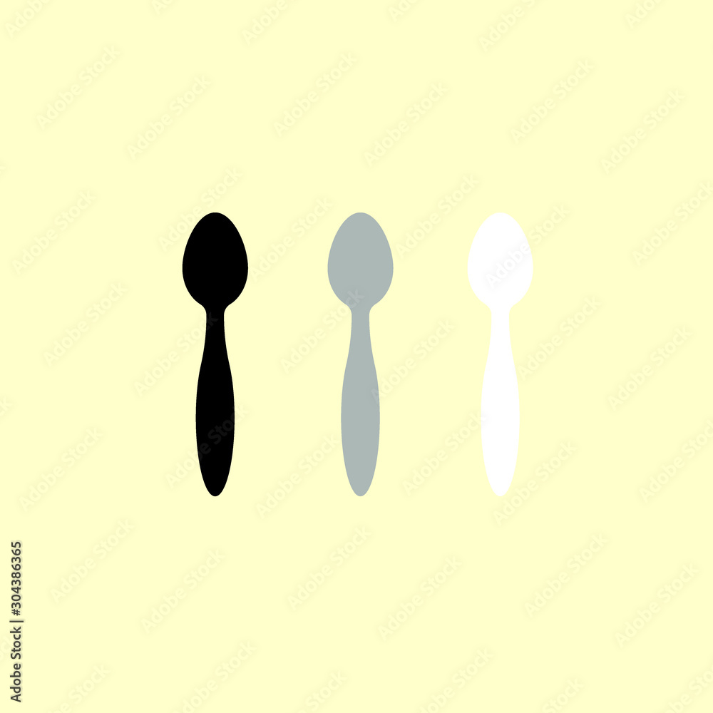 Restraurant vector icon spoon Restraurant vector icon spoon