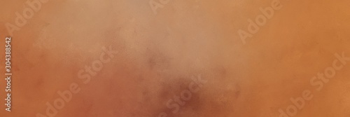 vintage abstract painted background with peru, rosy brown and sienna colors and space for text or image. can be used as header or banner