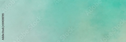 painting vintage background illustration with ash gray  pastel blue and medium aqua marine colors and space for text or image. can be used as header or banner