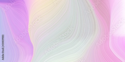 elegant curvy swirl waves background design with light gray, plum and linen color