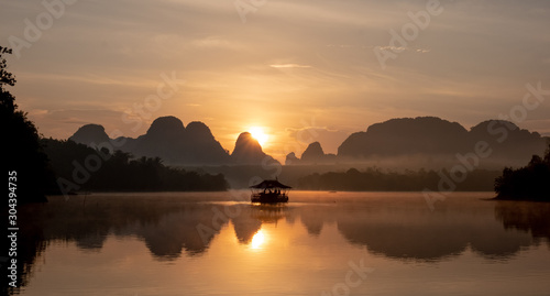 Lake in Krabi, Thailand