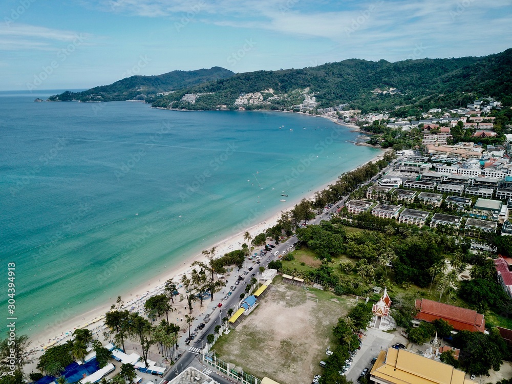 view of patong beach