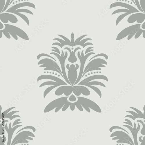 Vector Hand Drawn Damask Elements seamless repeat pattern. I call this my CELEBRATE design. Great for textile or wallpaper.