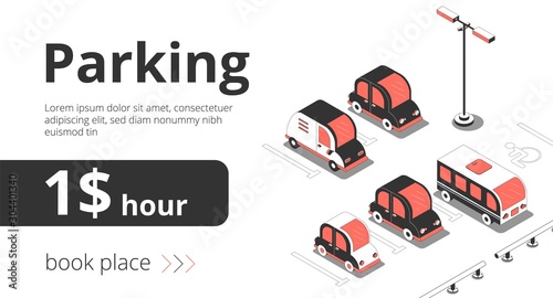 Parking Spot Advertising Banner