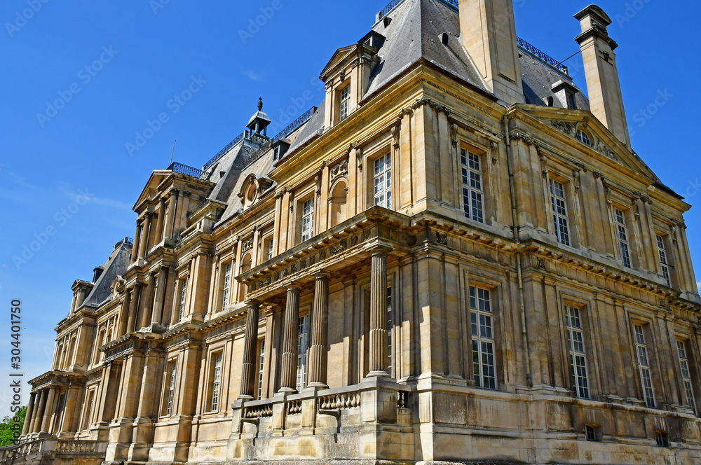 Maisons Laffitte; France - may 16 2019 : the castle