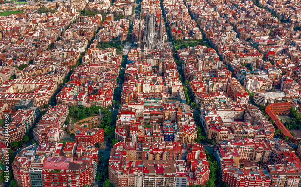 Fototapeta premium Architektura Barcelony