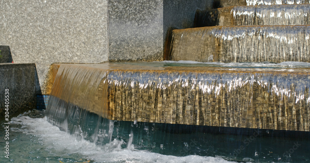 Water fountain in the park Water fountain in the park