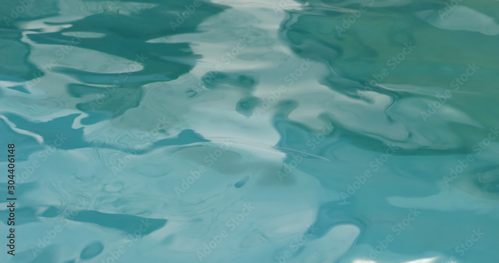 Swimming pool water wave in blue color Swimming pool water wave in blue color