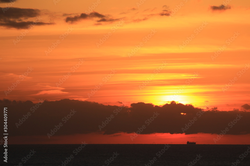 南伊豆町 あいあい岬の夕陽 南伊豆町 あいあい岬の夕陽