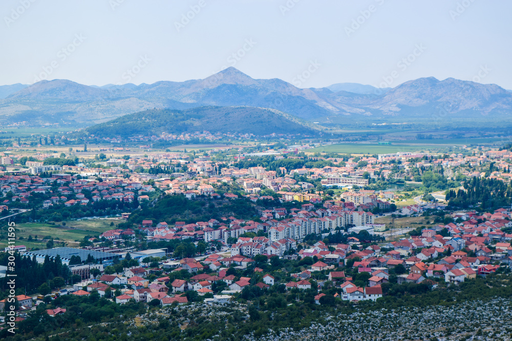 The Trebinje cityscape.
