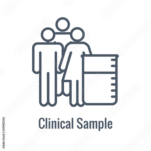 Science and Research Icon with one part of the scientific process