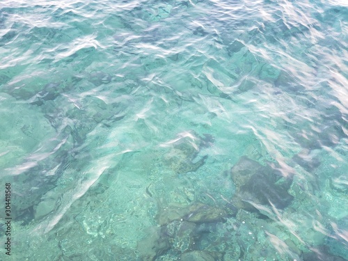 blue water background  Reggio Calabria
