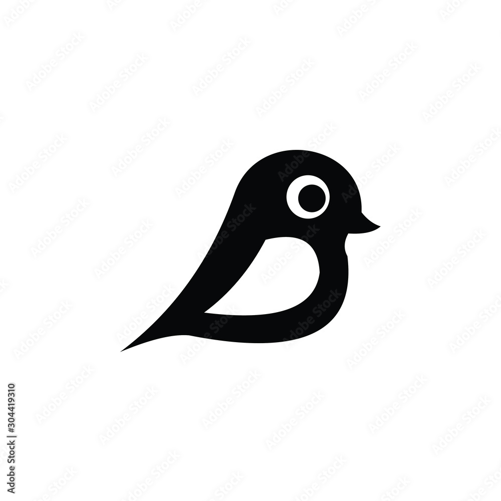 vector illustration of a bird
