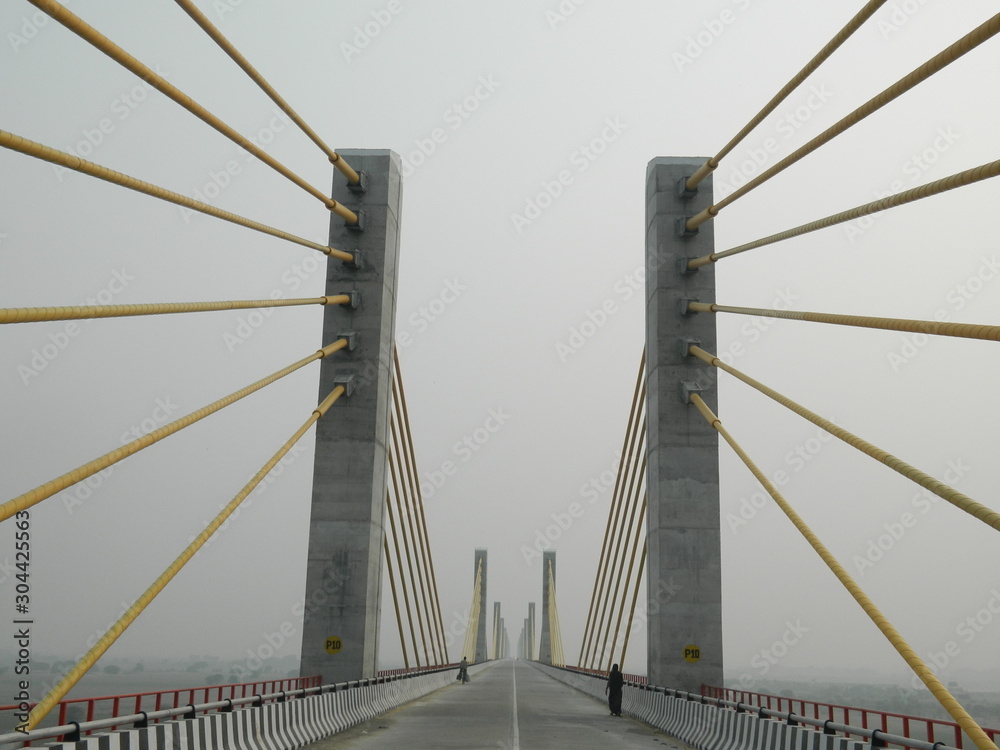 Obraz premium bridge over river 2