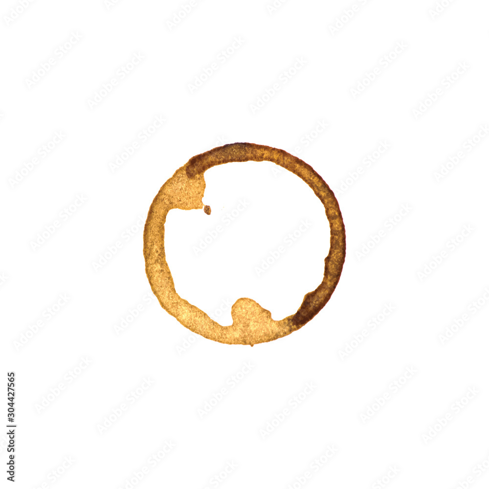 Coffee cup stain or paper mark circle. Brown colorful vector. Coffee cup stain or paper mark circle. Brown colorful vector.