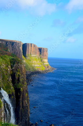 cliffs in scotland