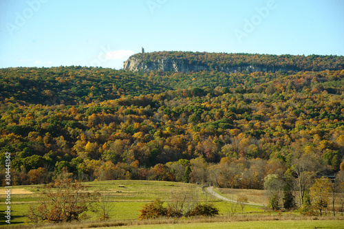 Fall Mountain in Upstate New York.