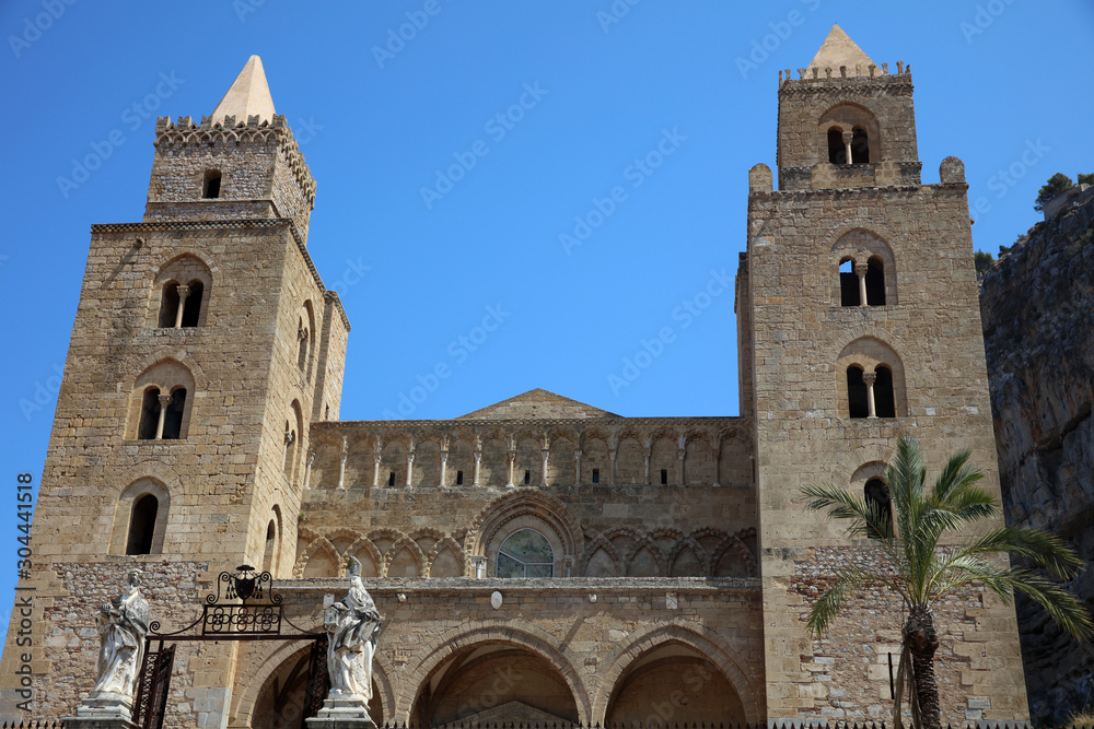 Kathedrale von Cefalu. Sizilien. Italen
