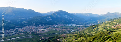 Fototapeta Naklejka Na Ścianę i Meble -  Rovereto and Vallagarina. Trentino, Italy, Europe.