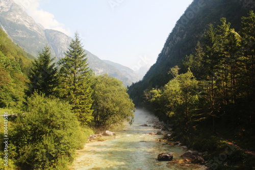 Soca river valley, Trenta, Slovenia 