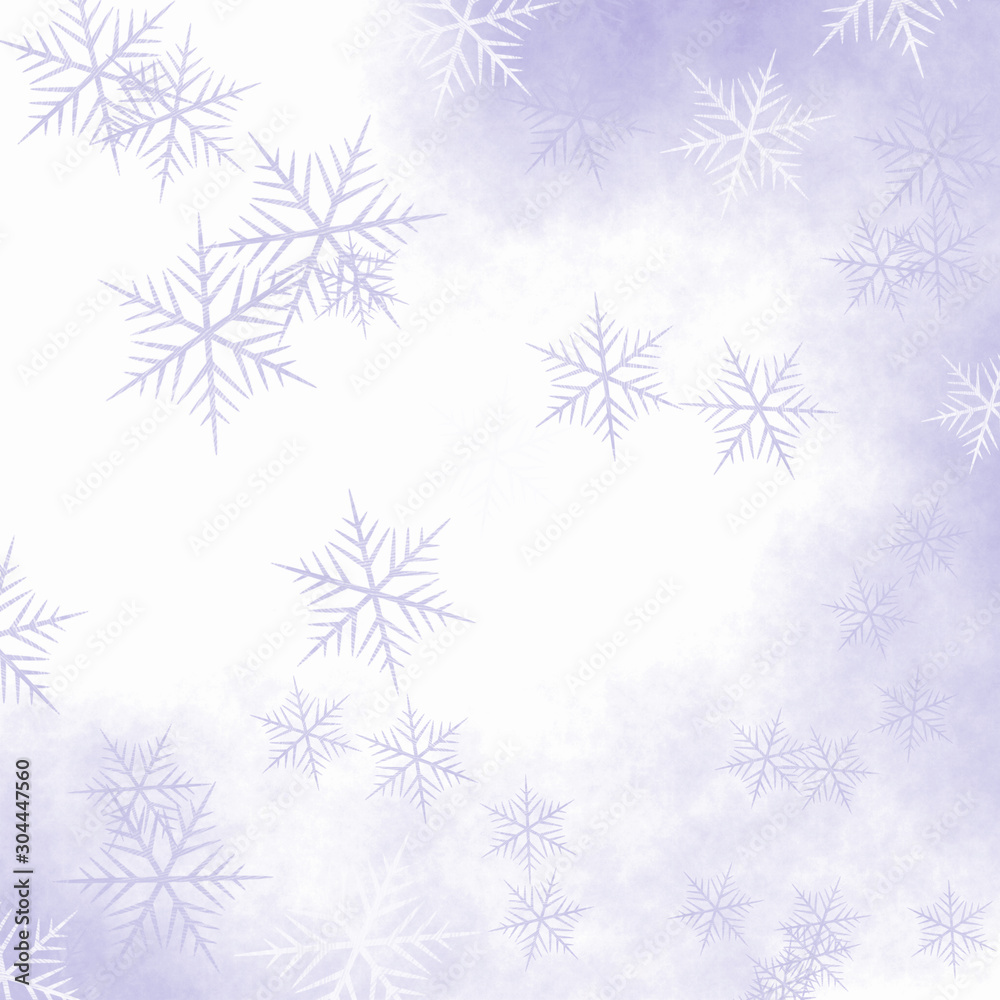 Winter background with snowflake motif. Abstract pattern. Winter background with snowflake motif. Abstract pattern.
