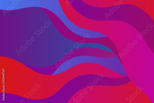 Abstract vector pink and violetcolor background with curved lines. Pattern backdrop for landing pages.