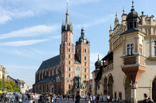 St. Mary's Basilica in Kraków Poland