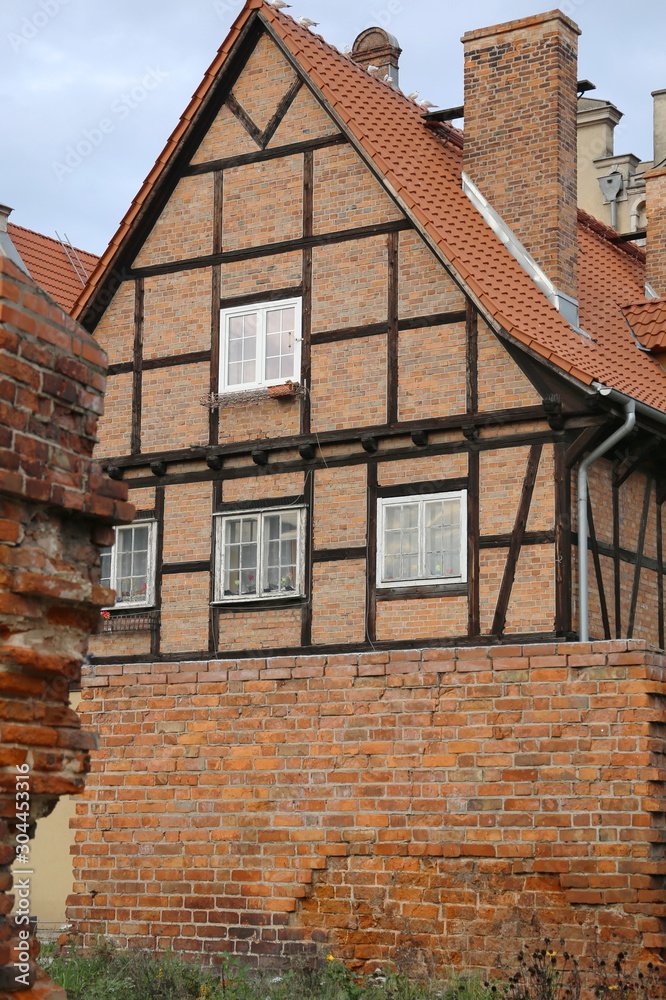 Old houses of Gdansk, Poland