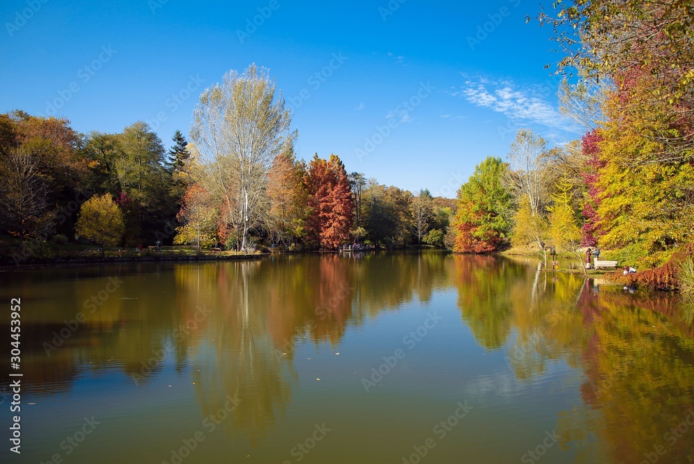 Ataturk Arboretum Botanic Park in Istanbul Ataturk Arboretum Botanic Park in Istanbul